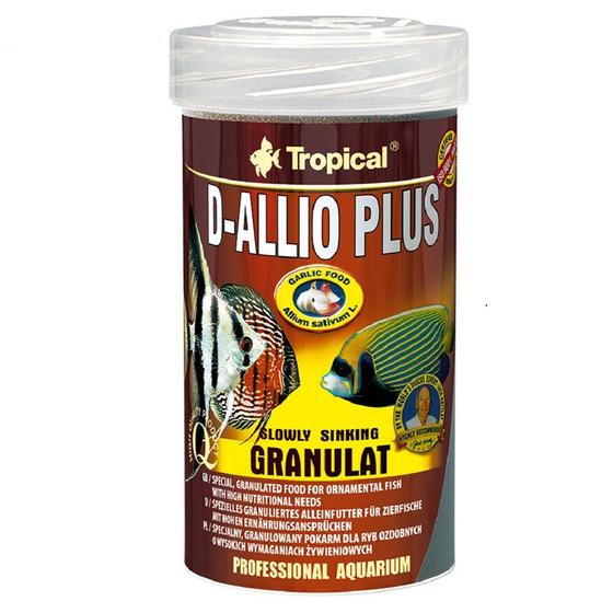 Imagem de Ração Tropical D-allio Plus Granulat 150g D Allio Plus