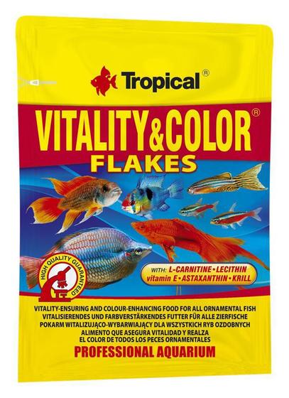 Imagem de Ração Tropical Vitality & Color Flakes 12g