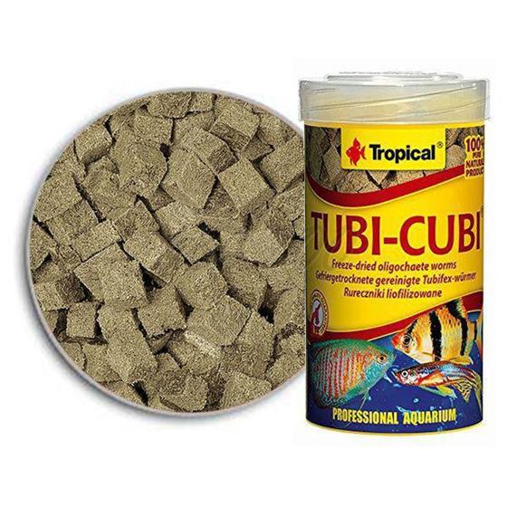 Imagem de RAÇÃO TUBI CUBI 10g - TROPICAL - TUBIFEX LIOFILIZADO