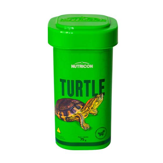 Imagem de Ração Turtle Para Tartarugas Nutricon 75g