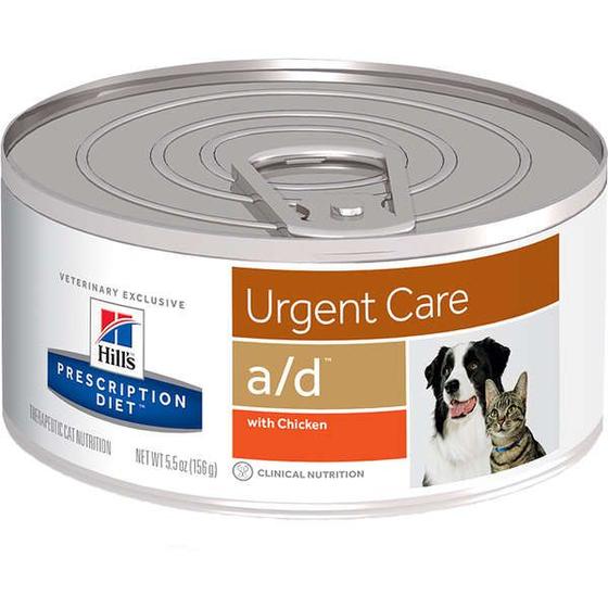 Imagem de Ração Úmida Hill's Prescription Diet a/d Condições Críticas para Cães e Gatos Sabor Frango 156g