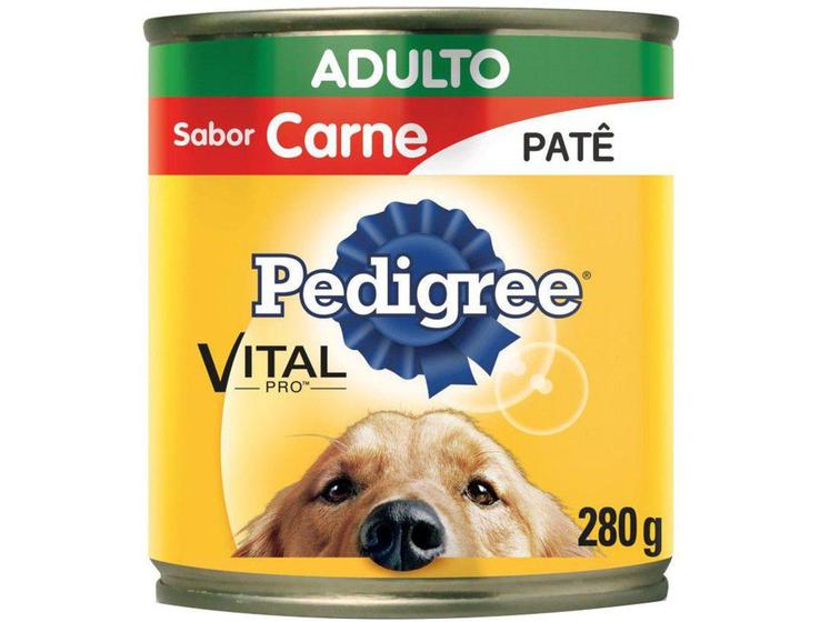 Imagem de Ração Úmida para Cachorro Adulto Lata Pedigree - Carne 280g