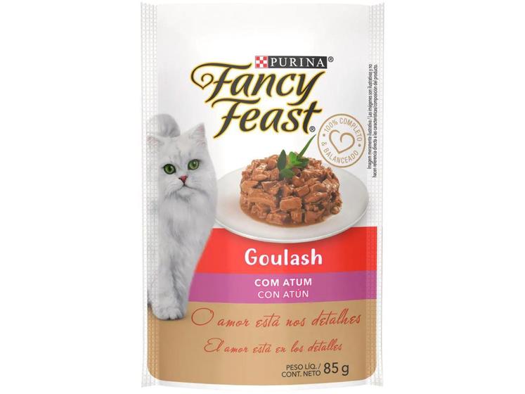 Ração Úmida para Gato Adulto Sachê Fancy Feast - Goulash Atum 85g é boa?