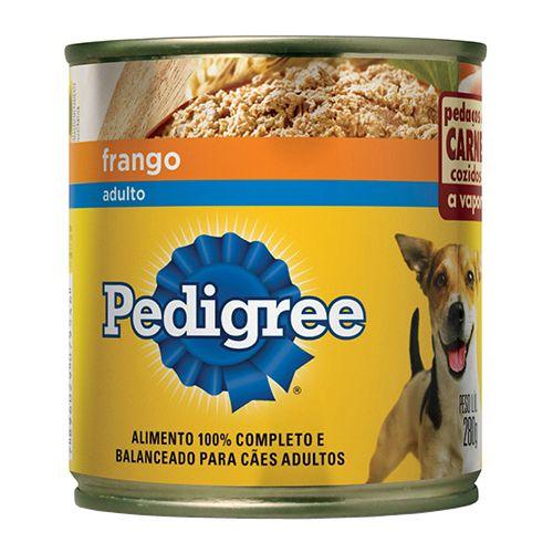 Imagem de Ração Úmida Pedigree Lata para Cães Adultos sabor Patê de Frango 280g