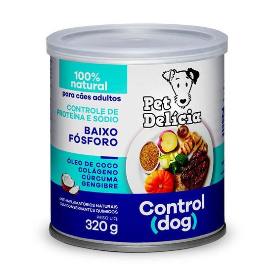 Imagem de Ração Úmida Pet Delícia Dog Control para Cães 320g