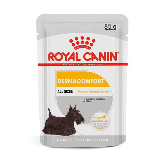 Imagem de Ração Úmida Royal Canin Sachê Dermacomfort Cães Adultos 85g