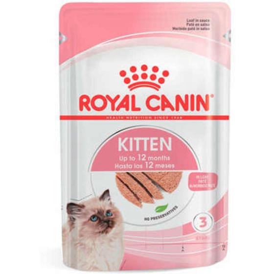 Imagem de Ração úmida royal canin sachê patê filhotes kitten para gatos filhotes de até 12 meses