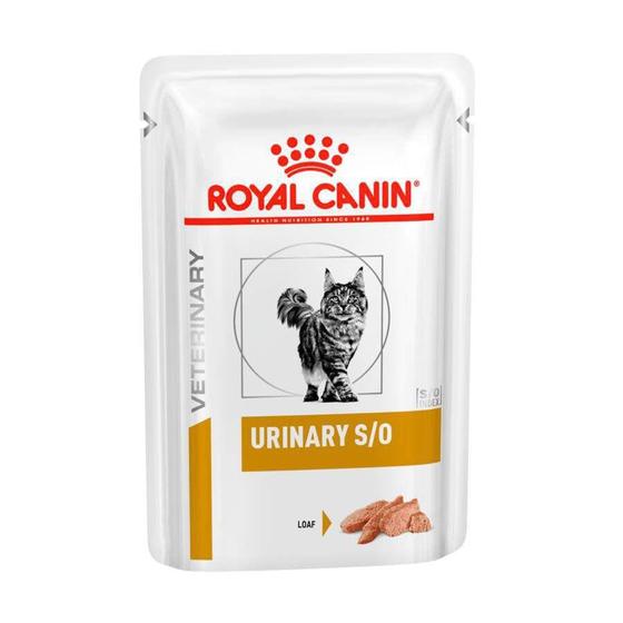 Imagem de Ração Úmida Royal Canin Sachê Vet Urinary Gatos Adultos 85g