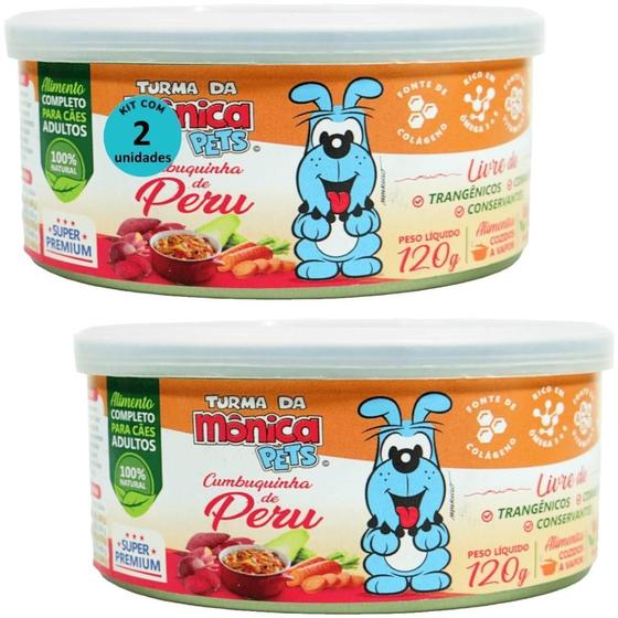 Imagem de Ração Úmida Turma Da Mônica Pets Cumbuquinha Peru 120G Cães