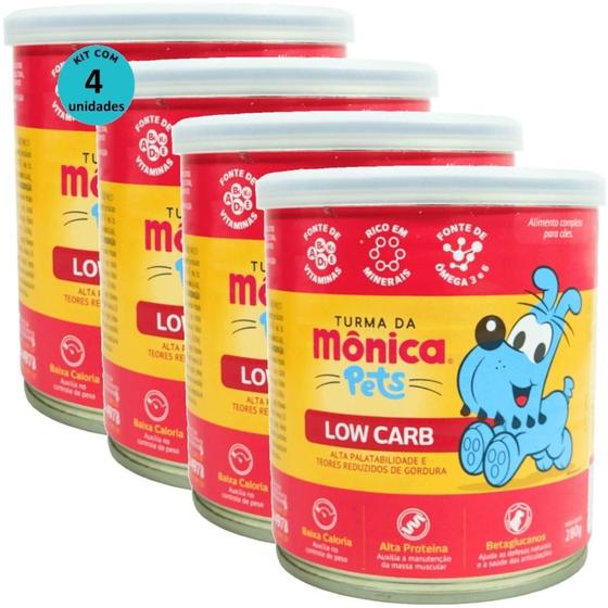 Imagem de Ração Úmida Turma Da Mônica Pets Low Carb 280G Cães Adultos