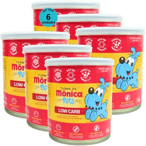 Imagem de Ração Úmida Turma Da Mônica Pets Low Carb 280G Cães Adultos