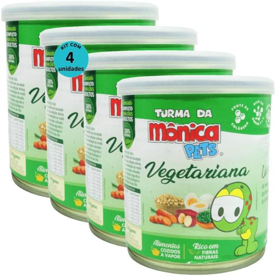 Imagem de Ração Úmida Turma Da Mônica Pets Vegetariana 280G Cães