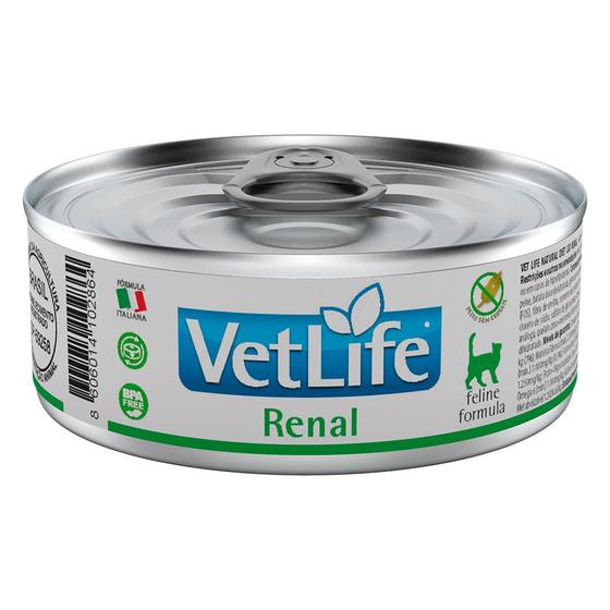 Imagem de Ração Úmida Vet Life Gatos Renal 85g