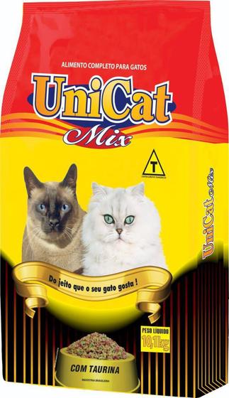 Imagem de Ração Unicat Mix para Gatos 10 Kg