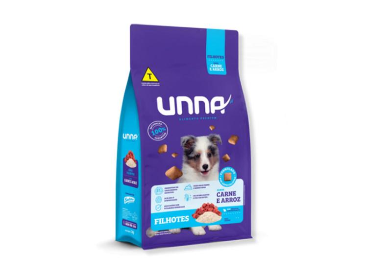 Imagem de Ração UNNA Premium Cães Filhotes 10,1kg