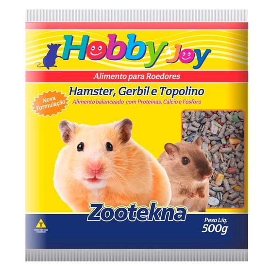 Imagem de Ração Zootekna para Roedores Hobby Joy - 500g