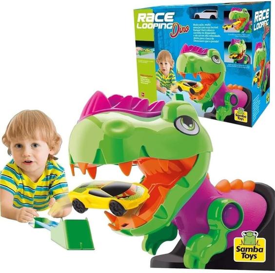Imagem de Race Looping Dino - Samba Toys