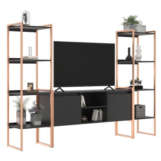 Imagem de Rack 2 Portas Com Estante Clean