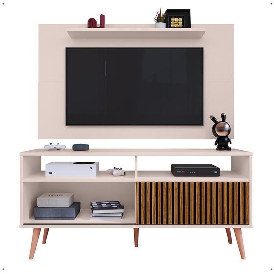 Rack com Painel Home Theater Estante TV 48 Polegada Nicho Multiuso Aparador Objeto Porta Correr Prateleira Decoração Sala Quarto Retrô Samba - RPM Menor preço em Rack com Painel Home Theater Estante TV 48 Polegada Nicho Multiuso Aparador Objeto Porta Correr Prateleira Decoração Sala Quarto Retrô Samba - RPM