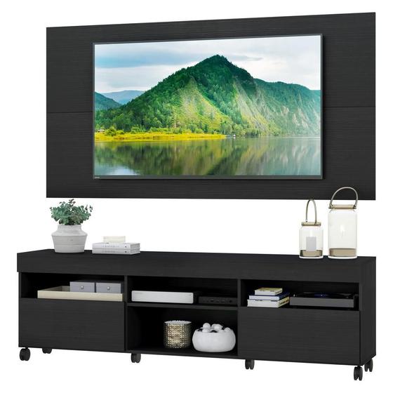 Imagem de Rack com Painel TV 65" com Rodízios Londres Multimóveis V3335