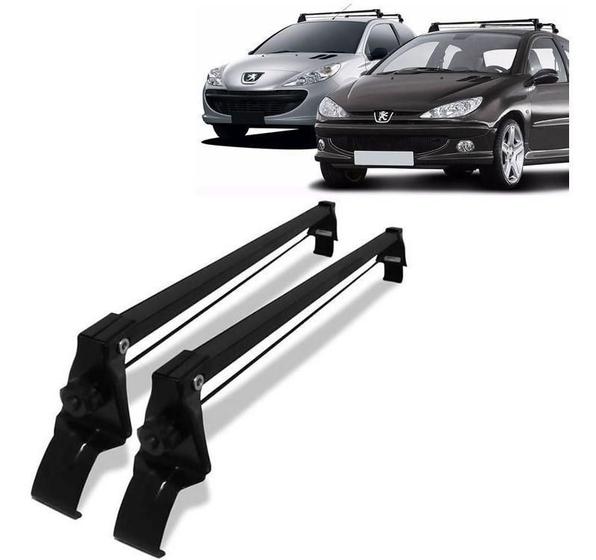 Imagem de Rack De Teto Bagageiro Peugeot 206/207 Sedan E Hatch 4 Ptas