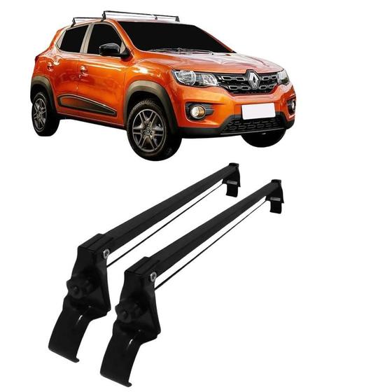 Imagem de Rack De Teto Bagageiro Suporte Vhip Aço Renault Kwid 17 A 19