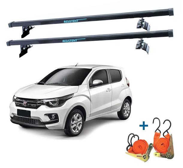 Rack De Teto Fiat Mobi Ano 2016 Até 2020 + 2 Cintas Catraca - Rack De ...