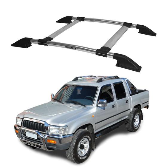 Imagem de Rack de Teto Hilux 1997 a 2004 Aluminio Polido