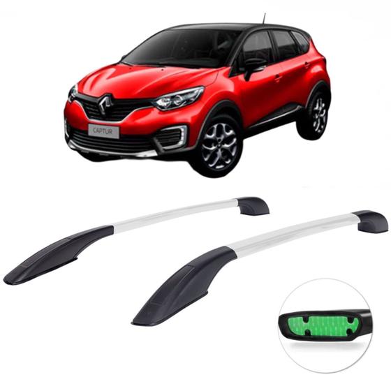Imagem de Rack de teto longarina prata renault captur