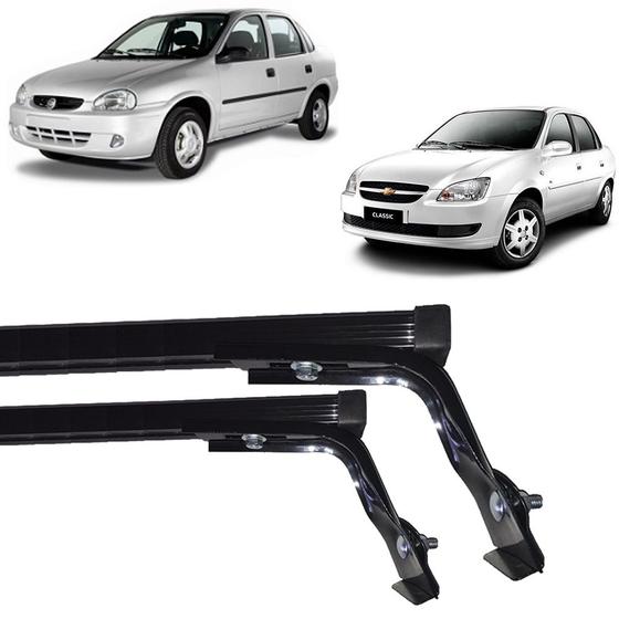 Rack de Teto Roca GM/ Chevrolet Corsa Classic HT CALHA 181CL Menor preço em Rack de Teto Roca GM/ Chevrolet Corsa Classic HT CALHA 181CL