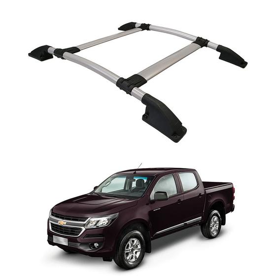 Prata Rack Rack De Teto S10 2012 2013 2014 2015 2016 a 2020 CD Prata - VF - Rack e ...