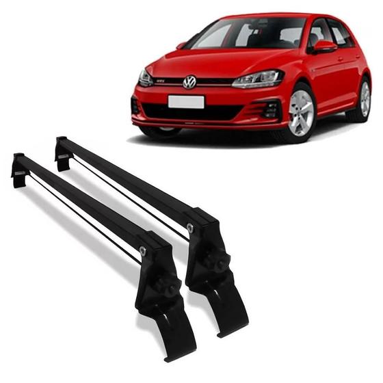 Imagem de Rack De Teto Suporte Bagageiro Vw Golf 2013 Ate 2017