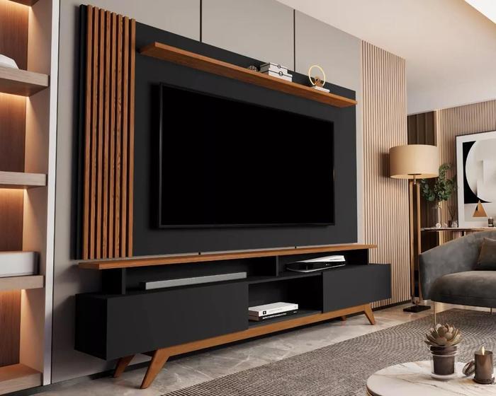 Rack e painel grecia ripado 1.8 sala de estar p/tv 72 pol-oferta é ruim? Rack e painel grecia ripado 1.8 sala de estar p/tv 72 pol-oferta é boa?