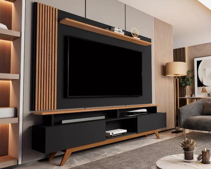 Rack e painel grecia ripado 1.8 sala de estar p/tv 72 pol-oferta é boa?