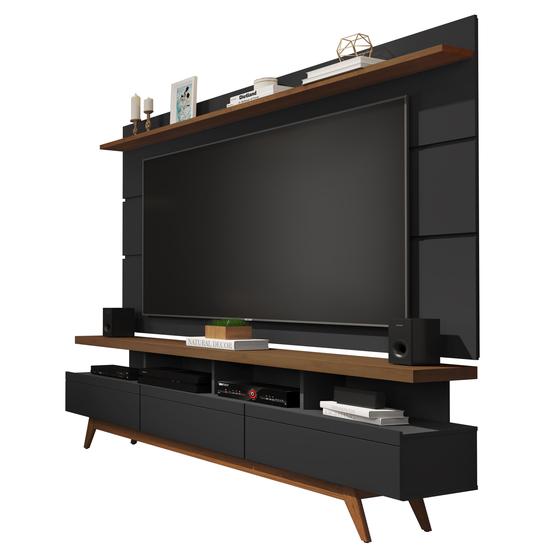 Rack e Painel Vivare Wood 1.8 para Sala Estar TV até 72 polegadas Menor preço em Rack e Painel Vivare Wood 1.8 para Sala Estar TV até 72 polegadas