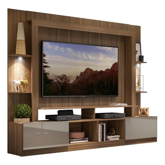 Rack Estante TV 65" com Leds Berlim Multimóveis Madeirado/Lacca Fumê é ruim? Rack Estante TV 65" com Leds Berlim Multimóveis Madeirado/Lacca Fumê é boa?