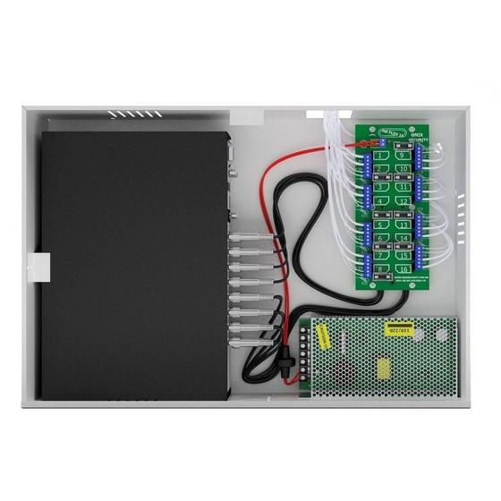 Rack Organizador Power Coaxial HD 3000 Onix 4 Canais - Onix Security ...