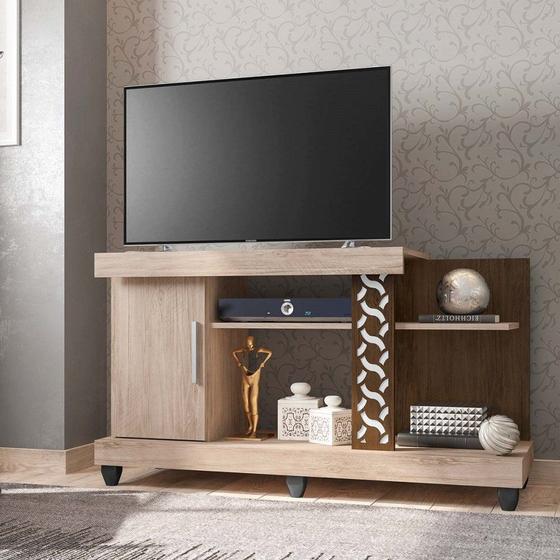 Rack para TV até 42 polegadas Canadá 1 porta - Móveis Leão - Rack ...