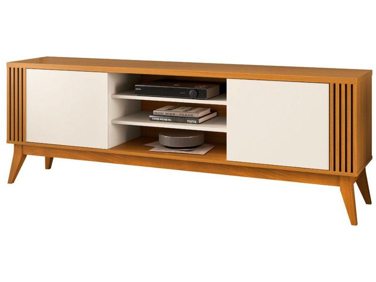 Rack para TV até 60” Bancada 2 Portas EDN Móveis Menor preço em Rack para TV até 60” Bancada 2 Portas EDN Móveis