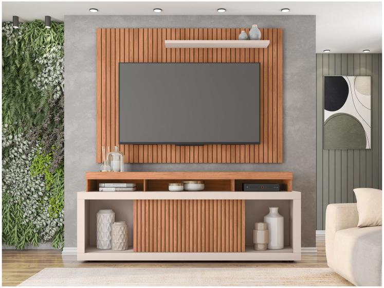 Rack para TV até 70″ com Painel 2 Portas Caemmun Aegon