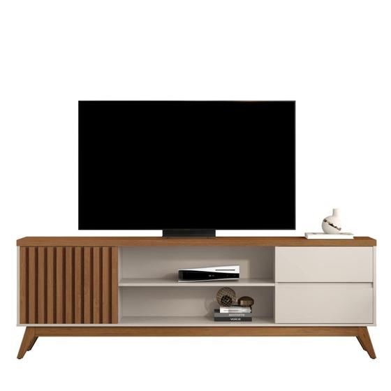 Imagem de Rack para TV até 72 polegadas Berlim 1.8 com 2 Gavetas e 1 Porta