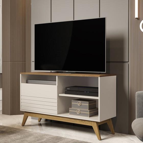 Imagem de Rack para TVs de até 42 Polegadas 1 Porta Fenix Wood Giga Móveis