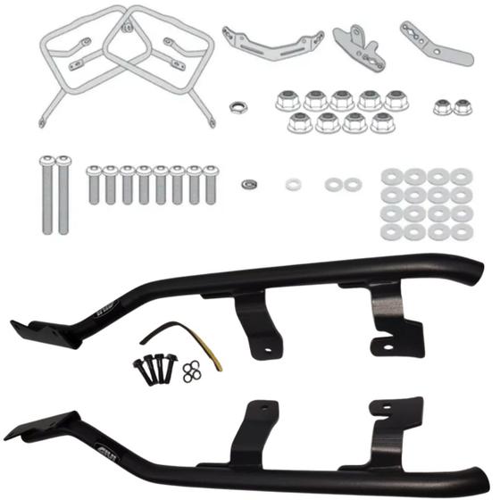 Imagem de Rack + Suporte Baú Lateral Nc750 X Givi Outback E21 E22 E360 2021+ PLO1192MK