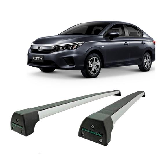 Imagem de Rack Teto Alumínio Honda City 2015 até 2021 Long Life