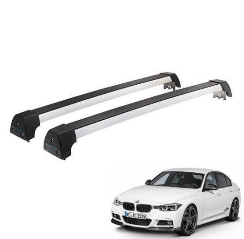 Rack Teto Alumínio Prata BMW Série 3 ( de 2013 à 2018) Menor preço em Rack Teto Alumínio Prata BMW Série 3 ( de 2013 à 2018)