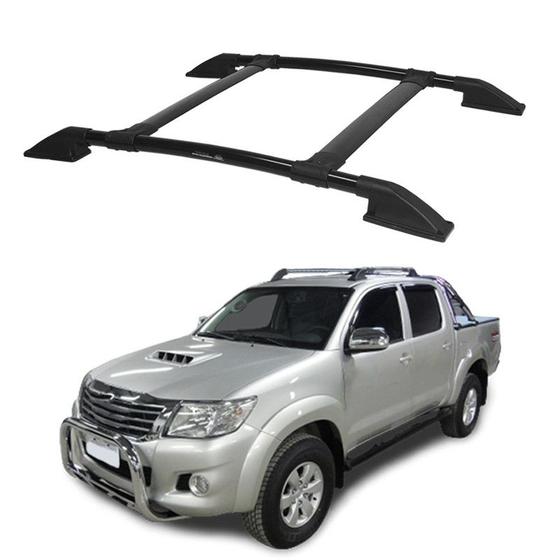 Imagem de Rack Teto Bagageiro Hilux 2005 2006 2007 2008 2009 Preto