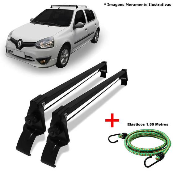 Imagem de Rack Teto Renault Clio 2001 A 2012 4p e 1 Elastico Corda