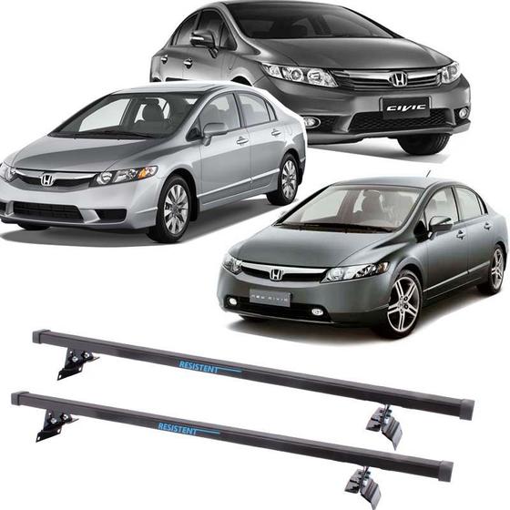 Imagem de Rack Teto Resistent Sport Honda Civic 2006 até 2014 LW148