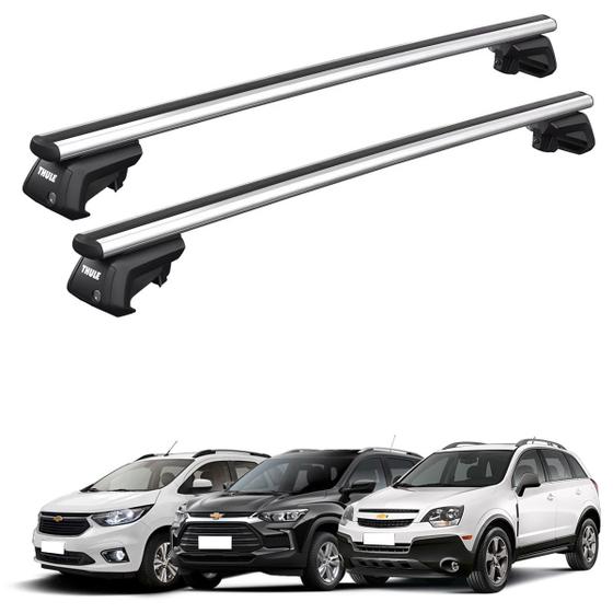 Imagem de Rack Teto Thule Smartrack Xt Alumínio Prata Gm Chevrolet