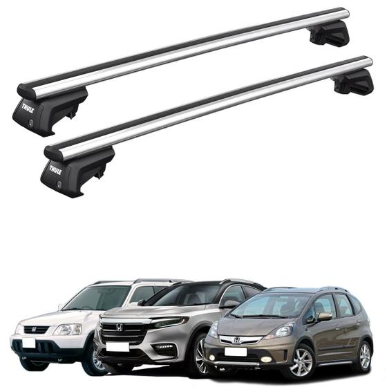 Imagem de Rack Teto Travessa P/ Carro Honda Thule Smartrack Xt Alumínio